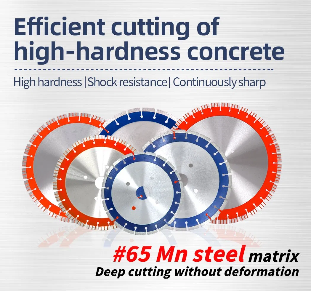 High Efficiency 20 Inch Concrete Cutting Disc with Sharp Edge