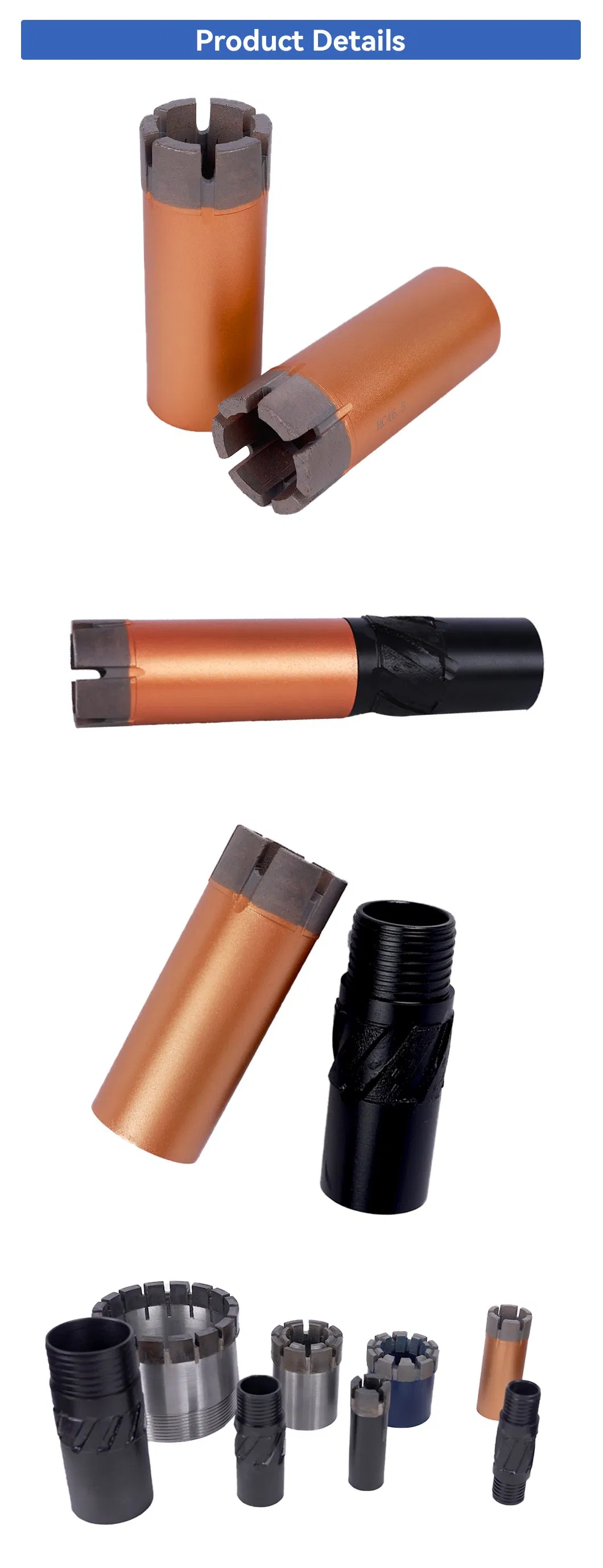 High Quality Geological Bit Surface Set Diamond Core Drill Bit Impregnated Cutting Tools