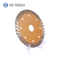 Granite Stone Concrete Saw Blade Protected Circular Continue Turbo Sintered Diamond Blades
