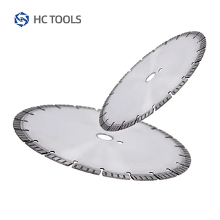 12" Laser Welding Diamond Segmented Saw Blade for Multi-Purpose Concrete Asphalt Brick Block