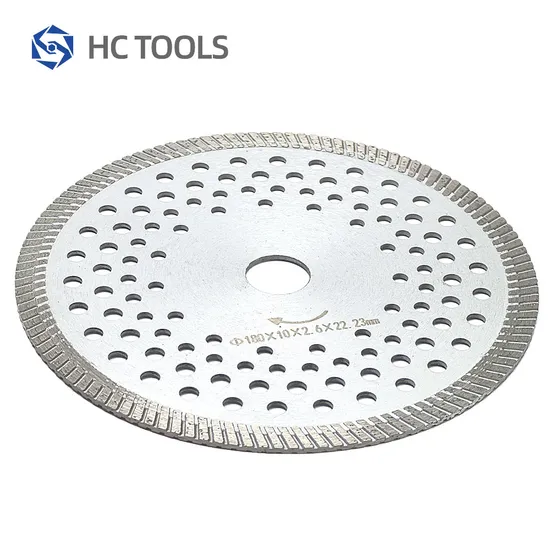 7inch High-Performance Super-Durable Diamond Turbo Cutting Disc