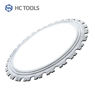 Hc Factory Super High Quality Concrete Cutting Ring Saw Diamond Blade with Guide Wheel