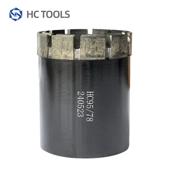 95mm Stone Diamond Core Drilling Bits Geological Drill Impregnated Marble Cutting Tool