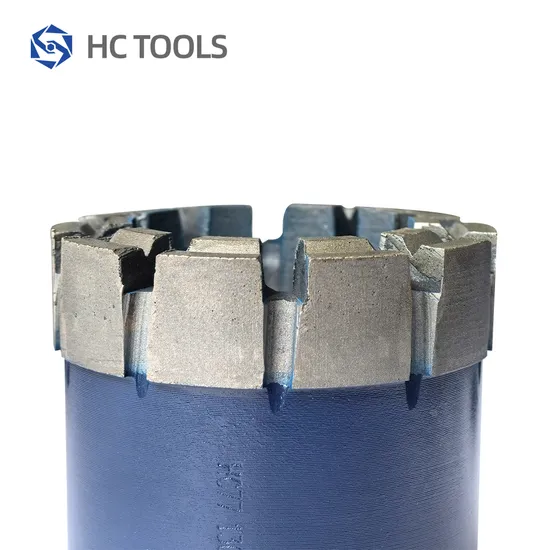 Customizable 3" Impregnated Core Drill Bit Diamond Tools Coal Mining Marble Sampling