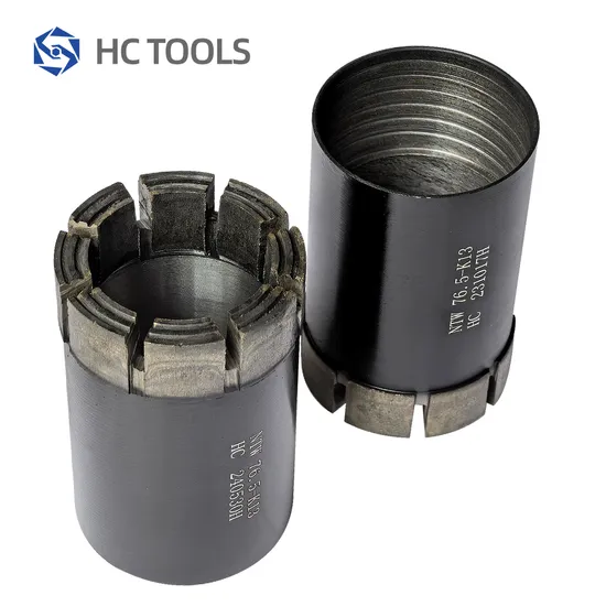 Diamond 3" Impregnated Core Drill Bit for Well Mining Exploration Drilling Hard Rock