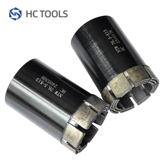 Professional Geological Drill Bit 76.5mm Diamond Core Drilling Tools for Stone Granite Hole Saw