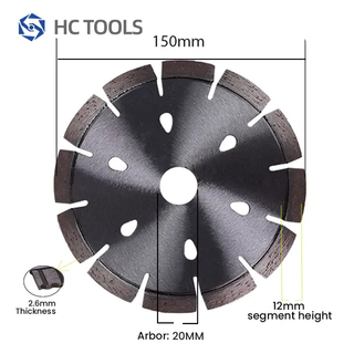 5 Inch Laser Welded Fast Cutting Diamond Saw Blade for Granite and Concrete