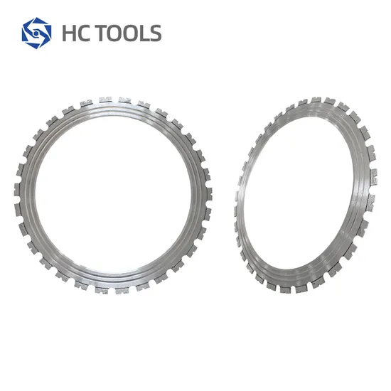 Hc Factory Laser Welded Diamond Circular Ring Saw Blade for Concrete Cutting Supply Ring Saw Blade