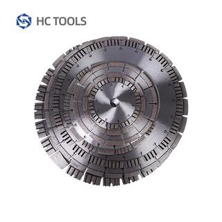 Hc Factory 14 Inch Super Value Laser Welded Turbo Segment Diamond Saw Blades Dry Wet Faster Cutting for Concrete
