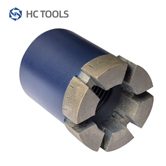 Blue Color Thick Diamond Core Drill Bit for Geological Use