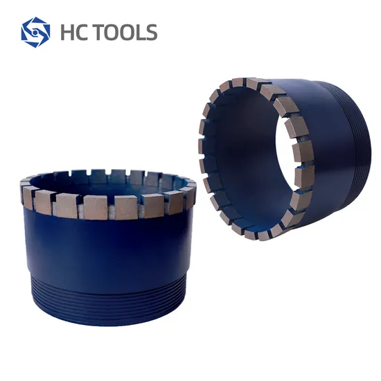 Impregnated Diamond Core Drill Bit for Hard Rock Mining Geological Exploration