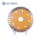 Hc Hot Sell Sintered Turbo Silent Continuous Rim Marble Circular Porcelain Turbo Concrete Tile Saw Diamond Blade