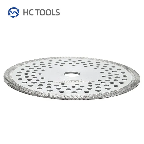 7inch High-Performance Super-Durable Diamond Turbo Cutting Disc