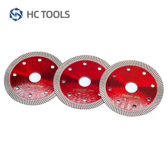4 Inch Diamond Tile Cutting Disc for Smooth Cuts with No Collapsing Edge