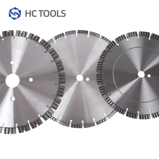 Hchigh Quality 14 Inch 350mm Laser Welded Cutting Diamond Saw Blades for Concrete Cement Block Wall Grooving