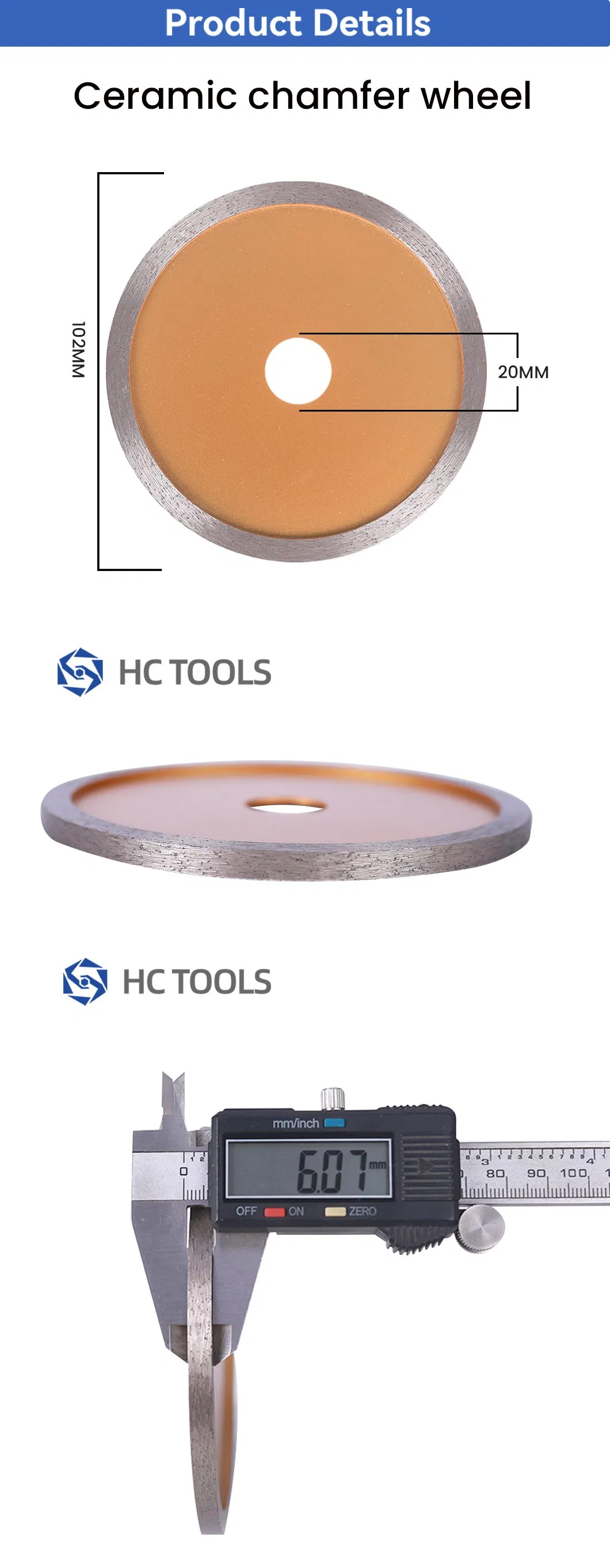 The Best-Selling 6-Inch Tile Cutting Piece Is Sharp and Durable and Cuts Smoothly