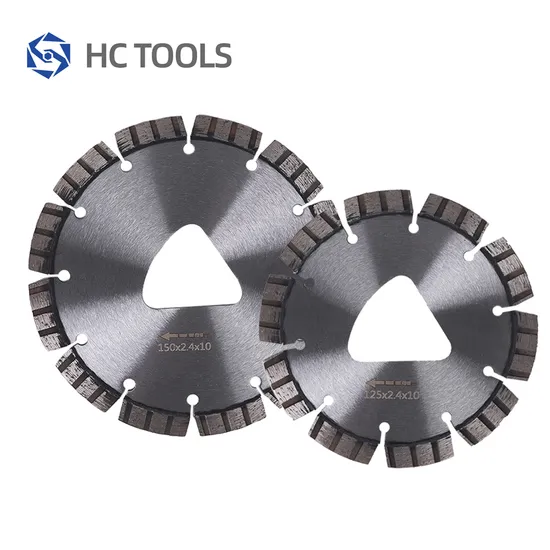 Manufacturer Supplies 5-Inch 125mm Football Corrugated Saw Disc for Cutting Ceramic Tiles and Concrete for Multi-Purpose Use