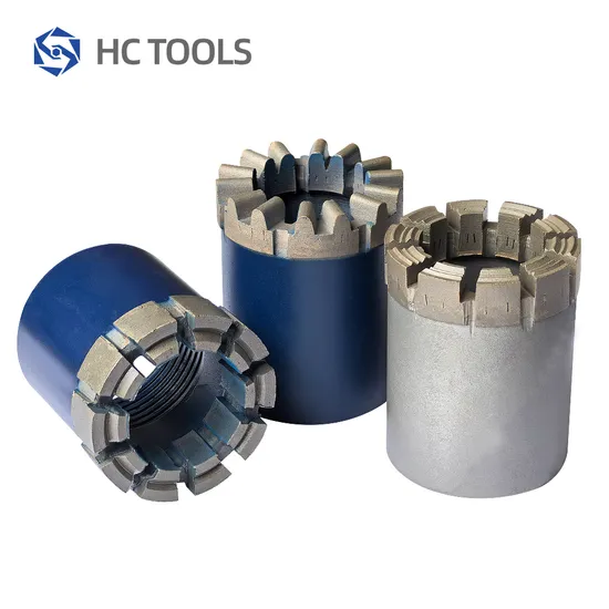 Geological Exploration Coal Mine Application Segments Diamond Drill Bit 2.4inch Hole Saw