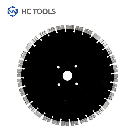 Multi-Purpose 14" Segments Laser Welded Saw Blade Ceramic Tile Diamond Cutting Tool