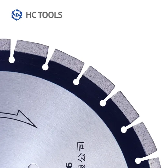 Factory Direct Sales 7-Inch 400mm 6-30mm Thick Diamond Saw Blade Thickened Concrete Pavement Wall Slotting Construction