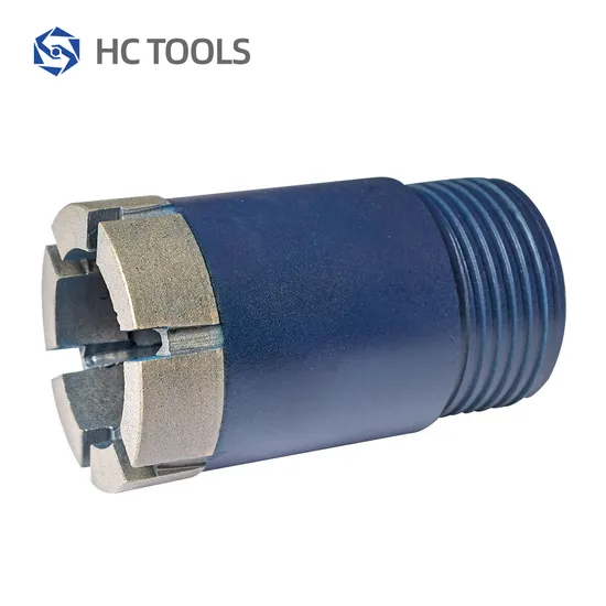 Thick Diamond Core Drill Bit with Thread for Geological Use