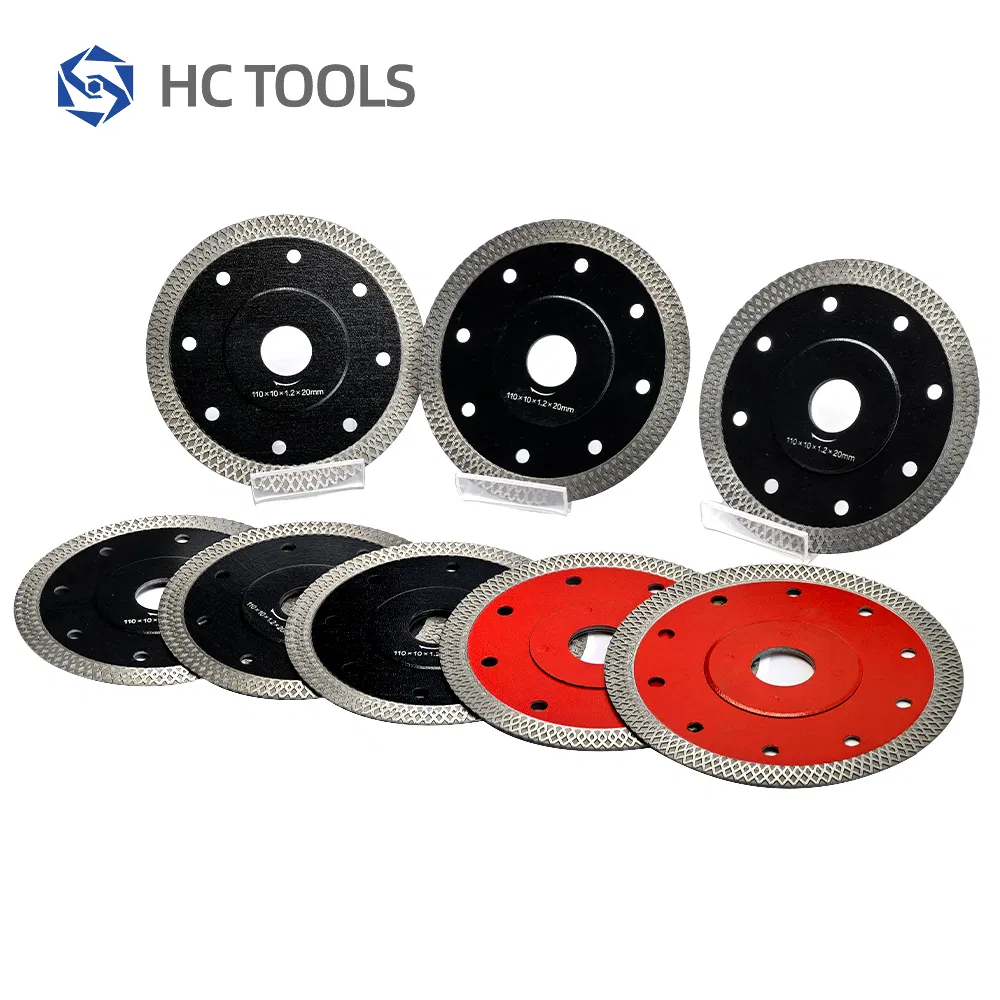 4.5inch Hot Press Diamond Cutting Discs for Ceramic Tile with No Collapsing Edges