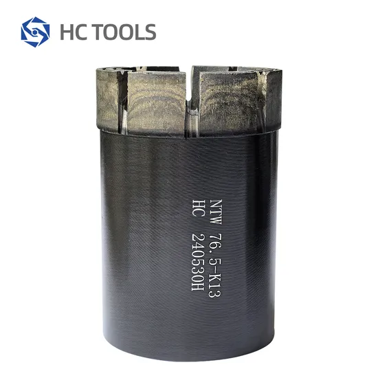 China Supplier 76.5mm Diamond Core Drill Bits for Geological Drilling Rock Mining Exploration