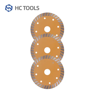 Granite Stone Concrete Saw Blade Protected Circular Continue Turbo Sintered Diamond Blades