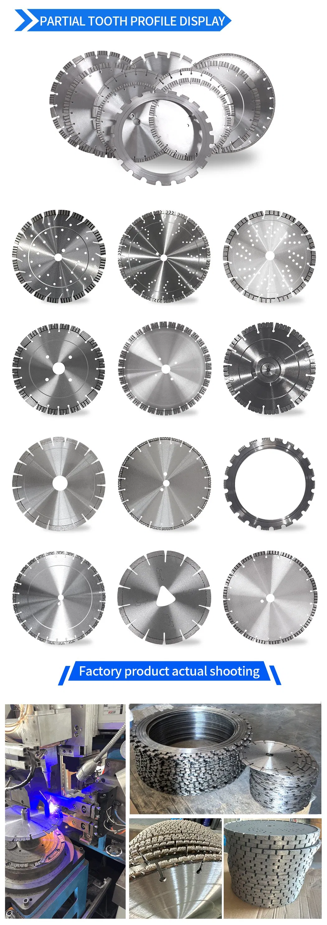 Best Sale 400mm Laser Welded Diamond Saw Blade for Reinforced Concrete Circular Cutting Disc Cutting Tool