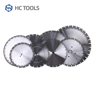 Long-Lasting 8" Saw Blades Laser Welded Diamond Cutting Tools for Slotting Concrete Wall